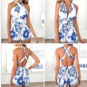 LF floral romper